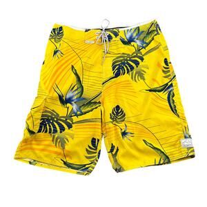 Vintage Y2K Rusty Board Shorts Men's 36 Hawaii Aloha Surf Skate Beach